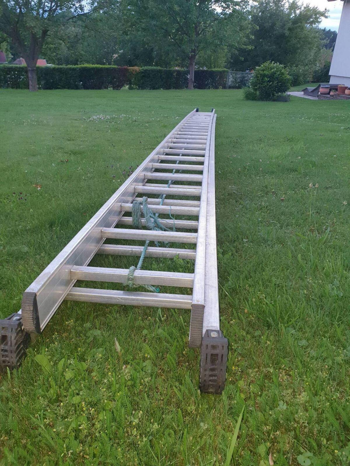 Verkaufe Ausschubleiter 2x23 Sprossen 3