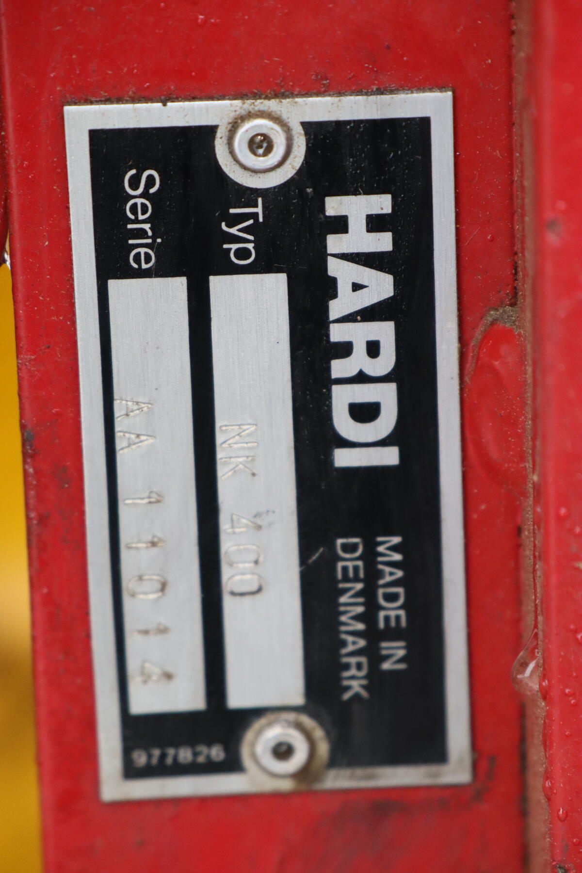Hardi NK400 3