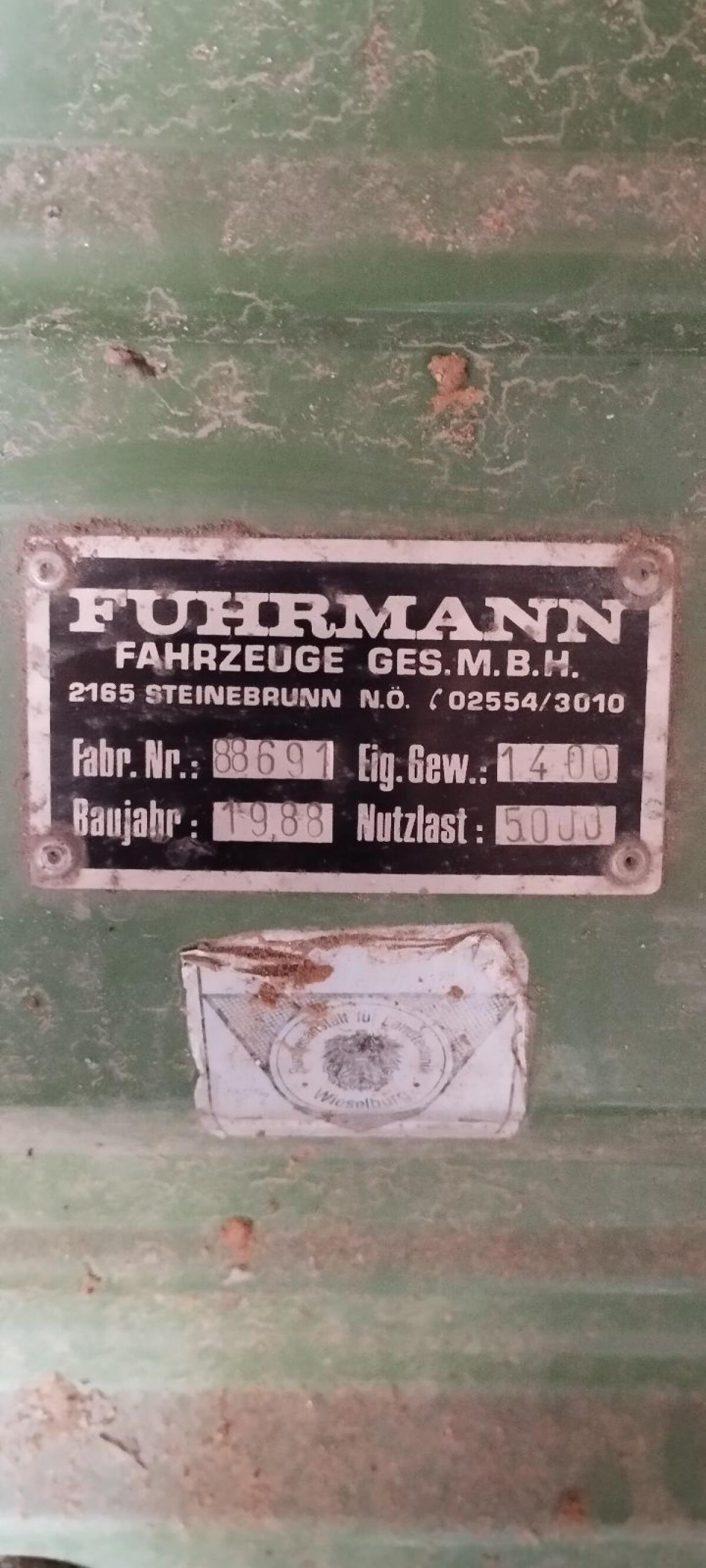 Fuhrmann Kipper Haflinger 2