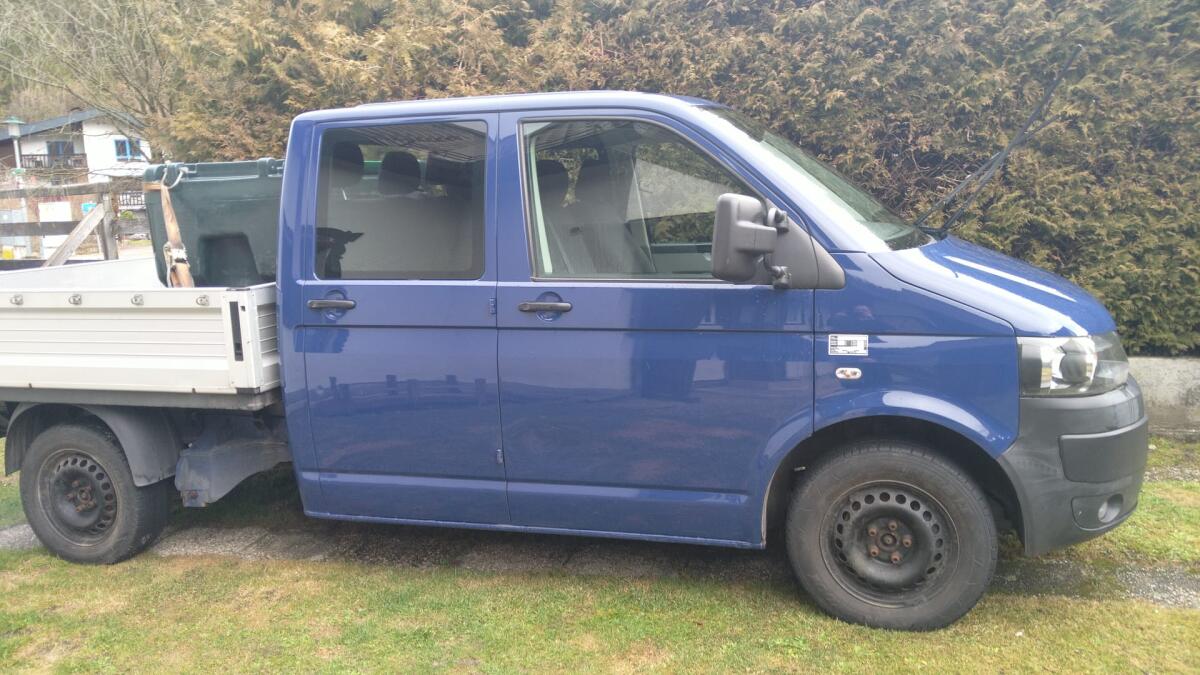 VW Transporter T5 Doka Pritsche 2