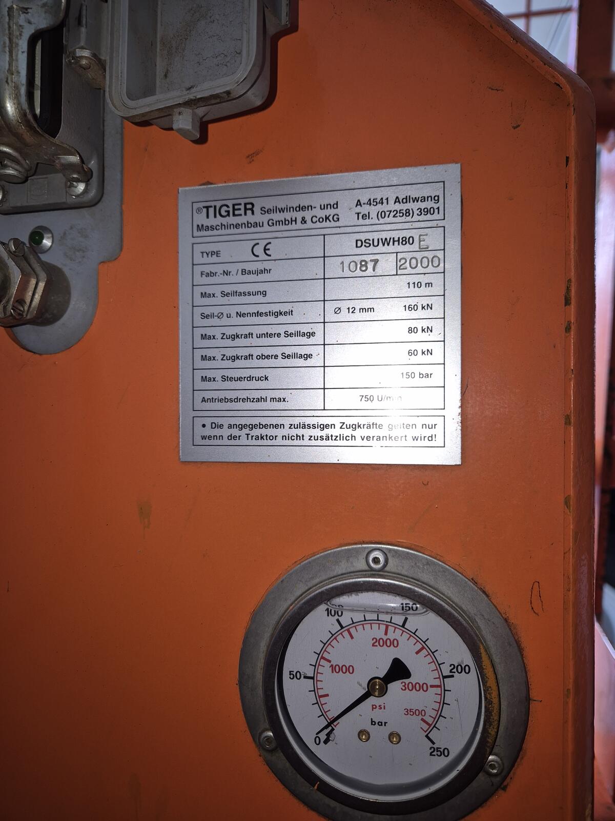 Verkaufe Seilwinde 2