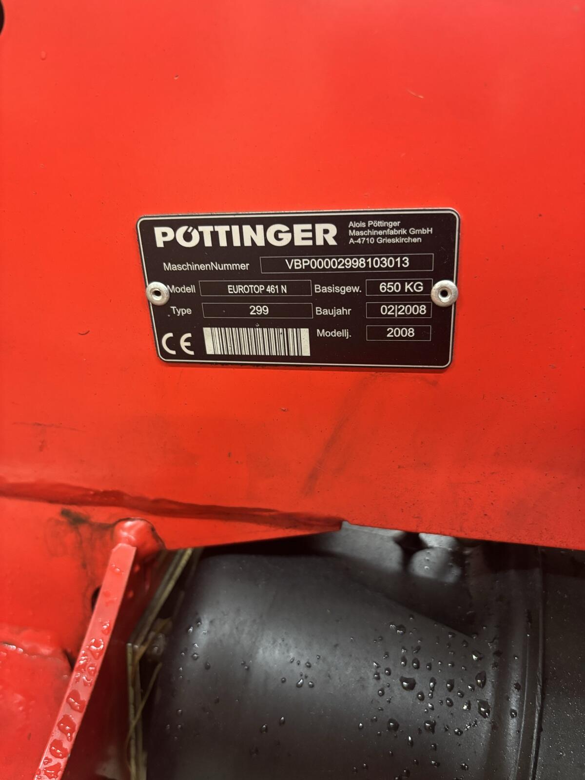 Pöttinger Eurotop 461 N 2