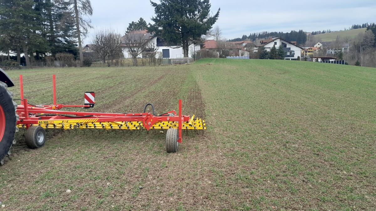 Mechanische gegen Unkraut APV Vario Striegel 3