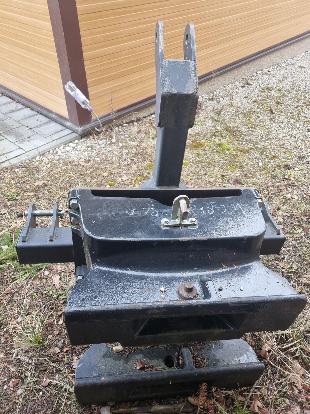 Front- Heck-Stahlgewicht 250 kg 3