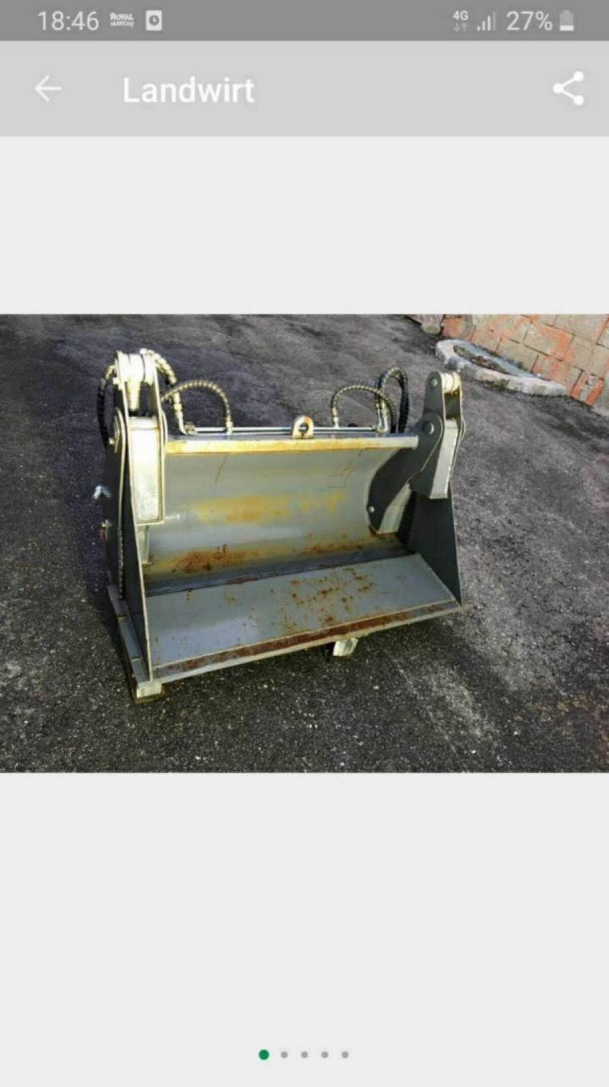 Schaufel 4/1 mit Weidemann-Aufnahme 3