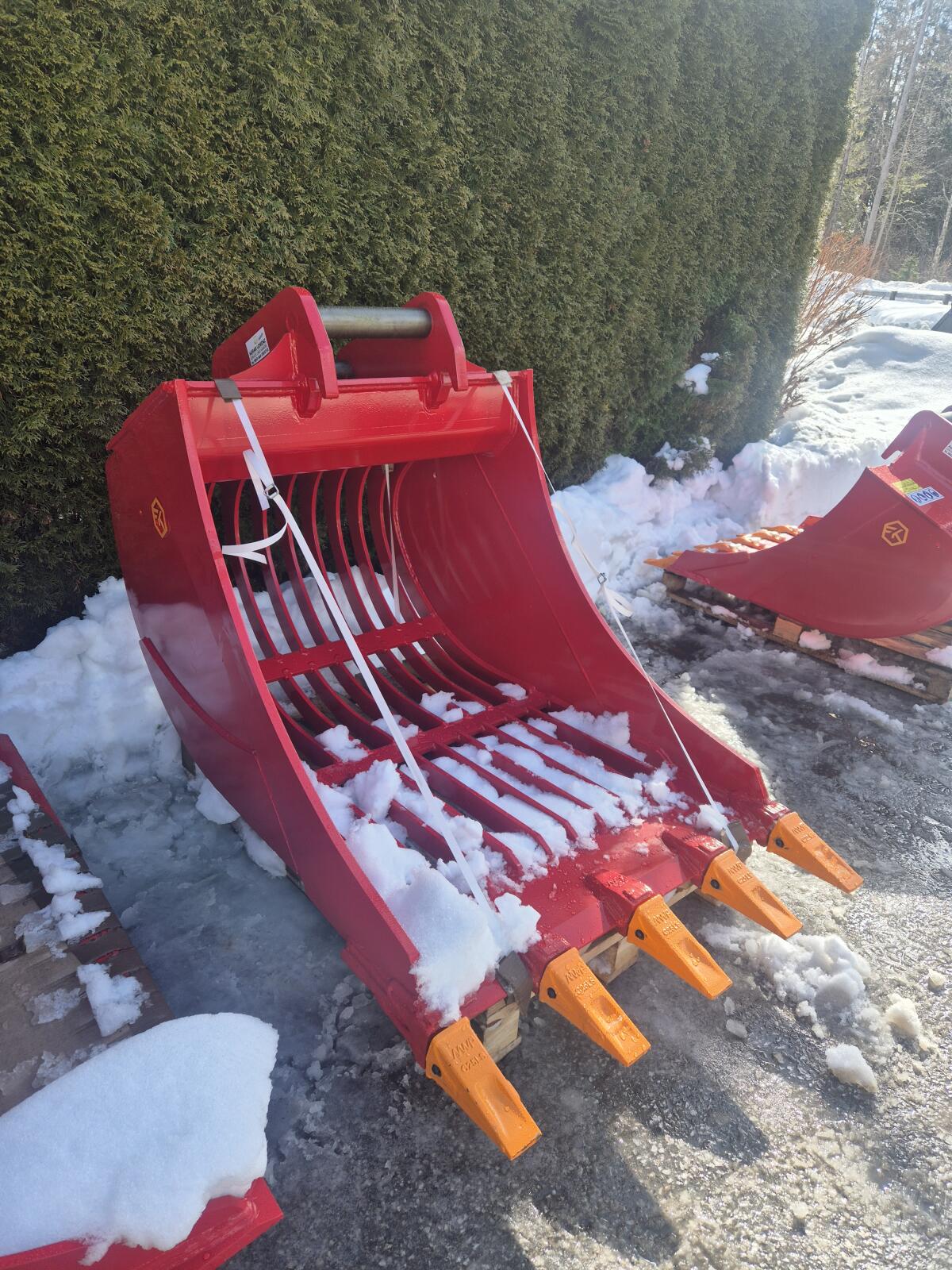 Sieblöffel Gitterlöffel Baggerlöffel 3