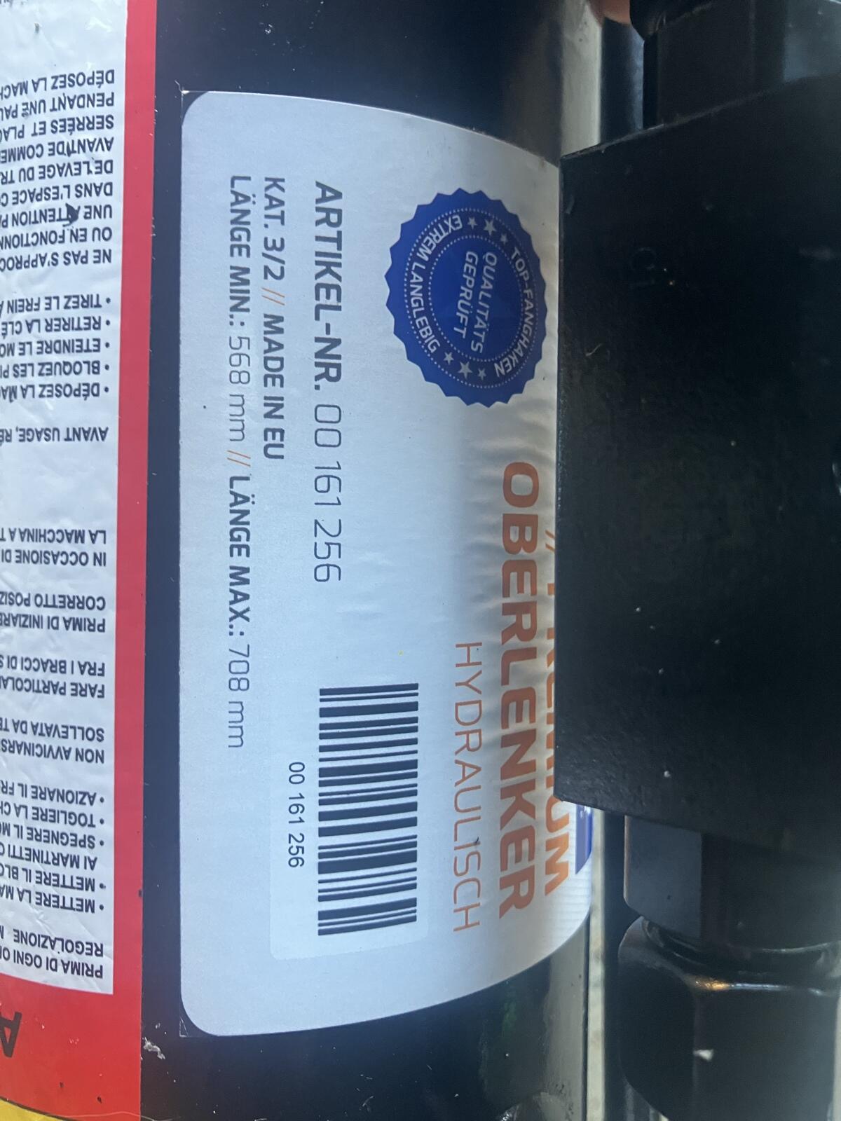Hydr. Oberlenker 568-708 mm 3