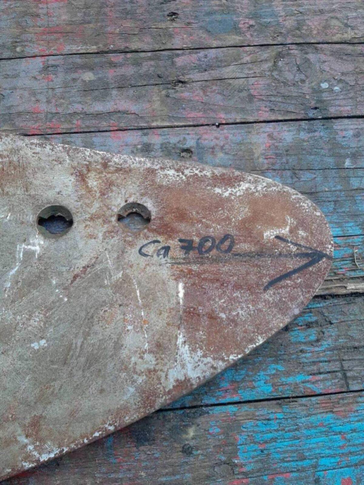 Defektes Streichblech Eberhardt Pflug 2