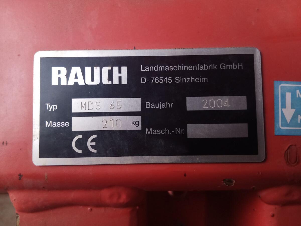 Rauch MDS 65 Düngerstreuer 3