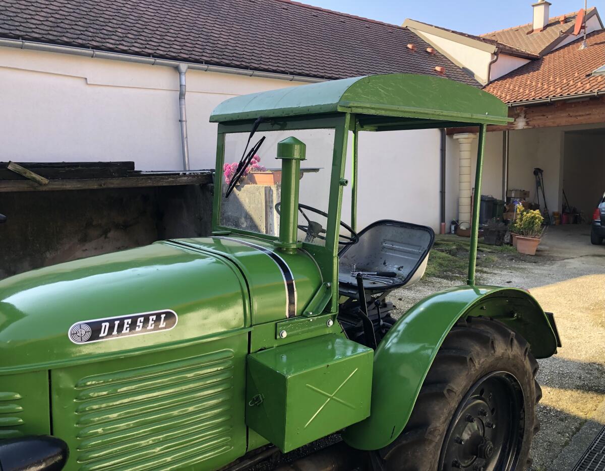 Verdeck, Dach, Kabine Steyr T180 3