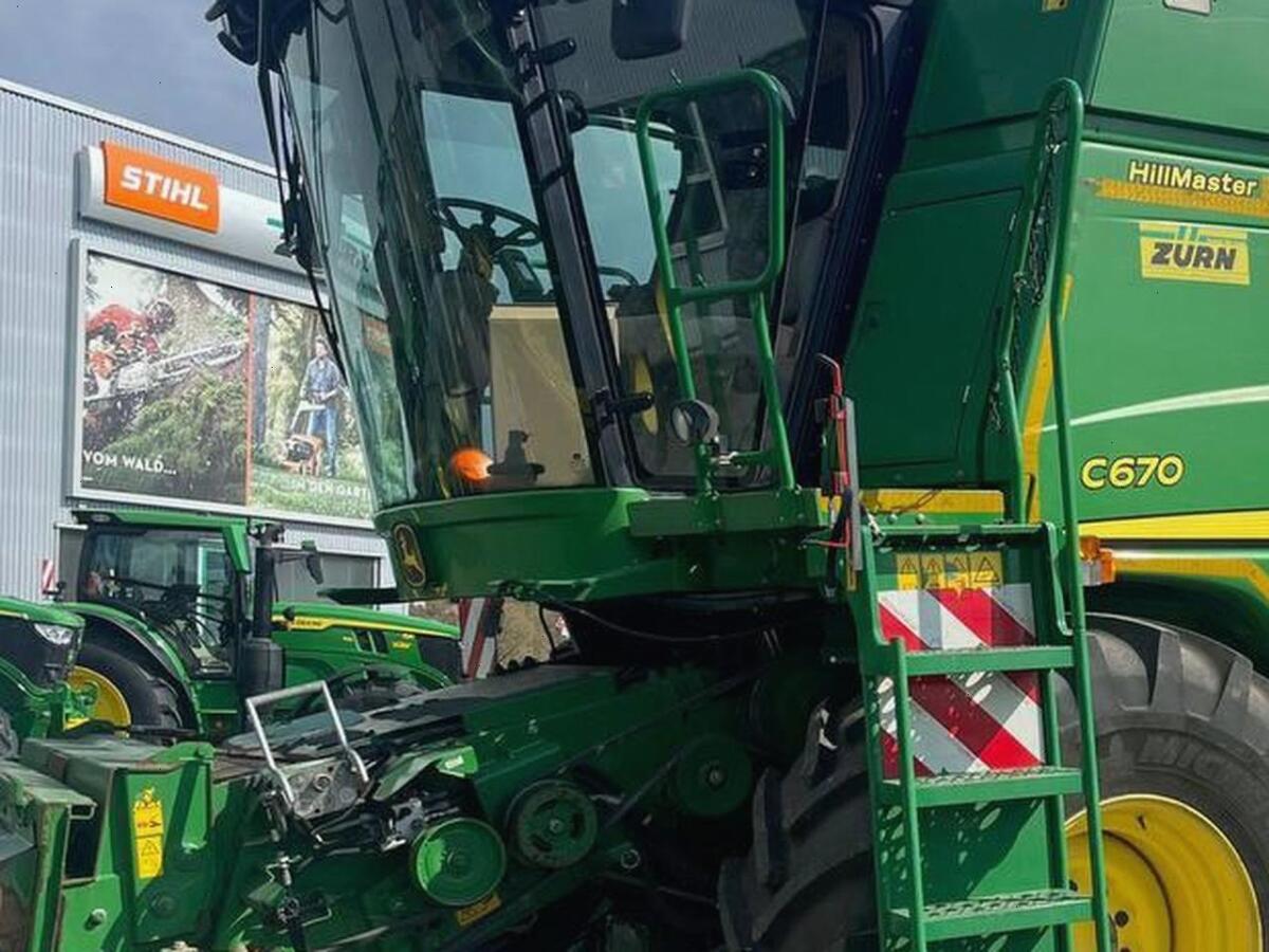 John Deere C670 CTS Hillmaster 3