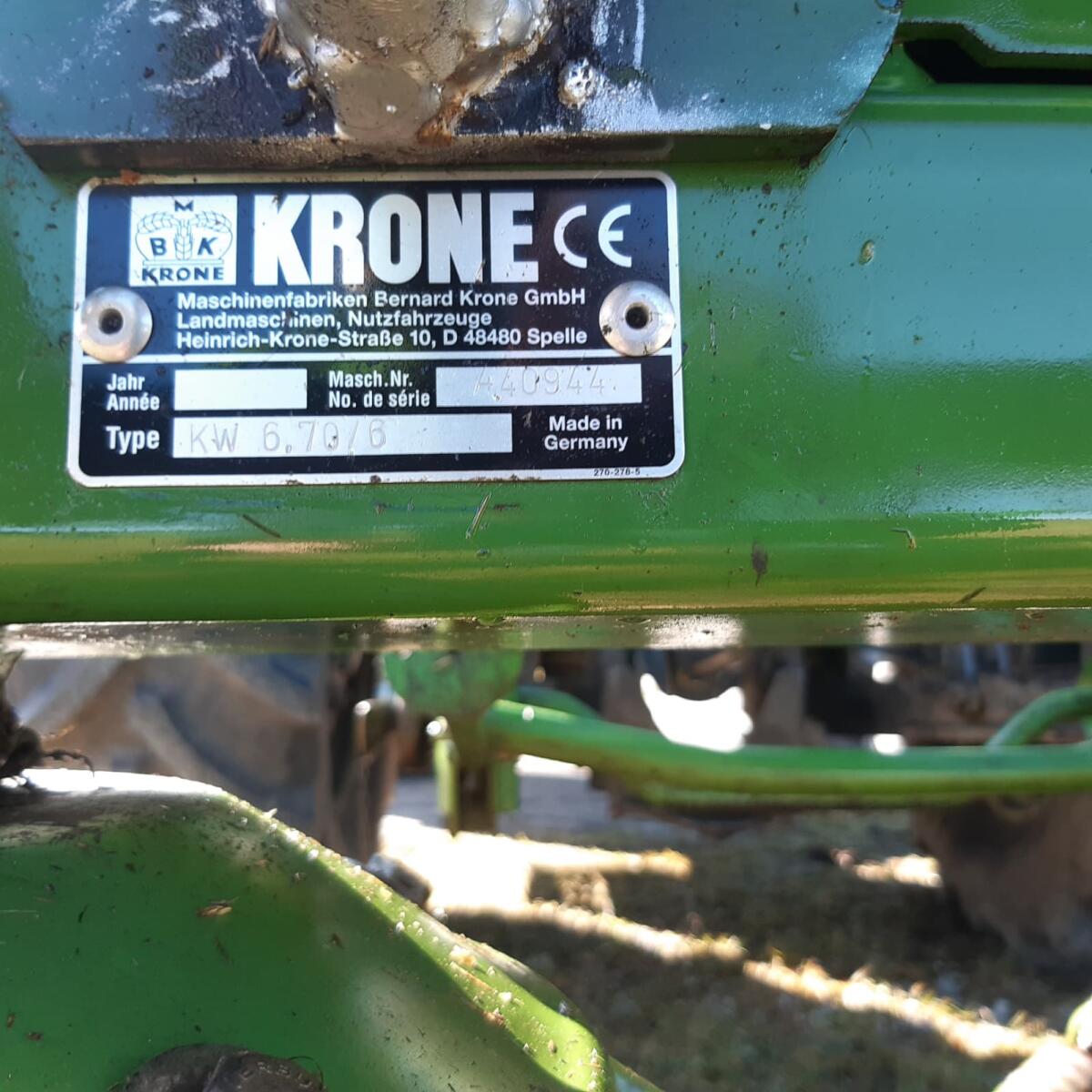 Krone KW 6.70/6 Kreisler 2