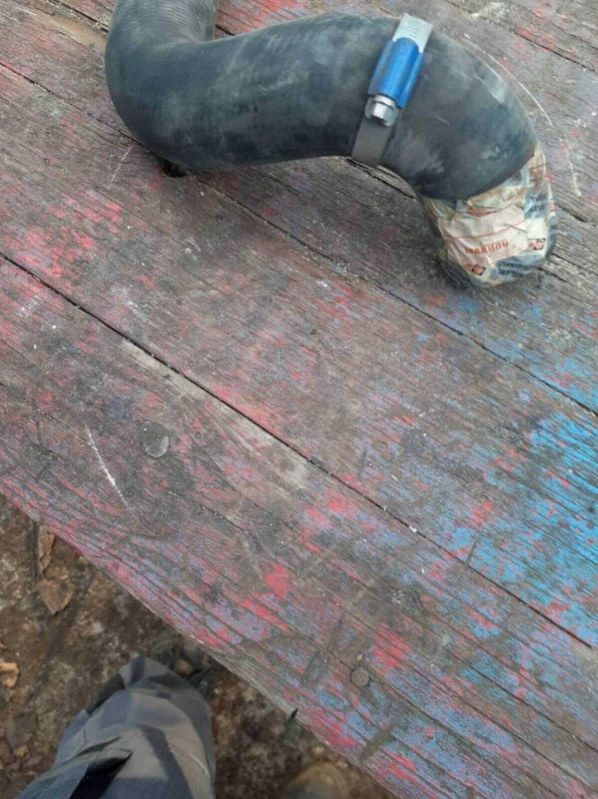 Kühler Schlauch Manitou 2