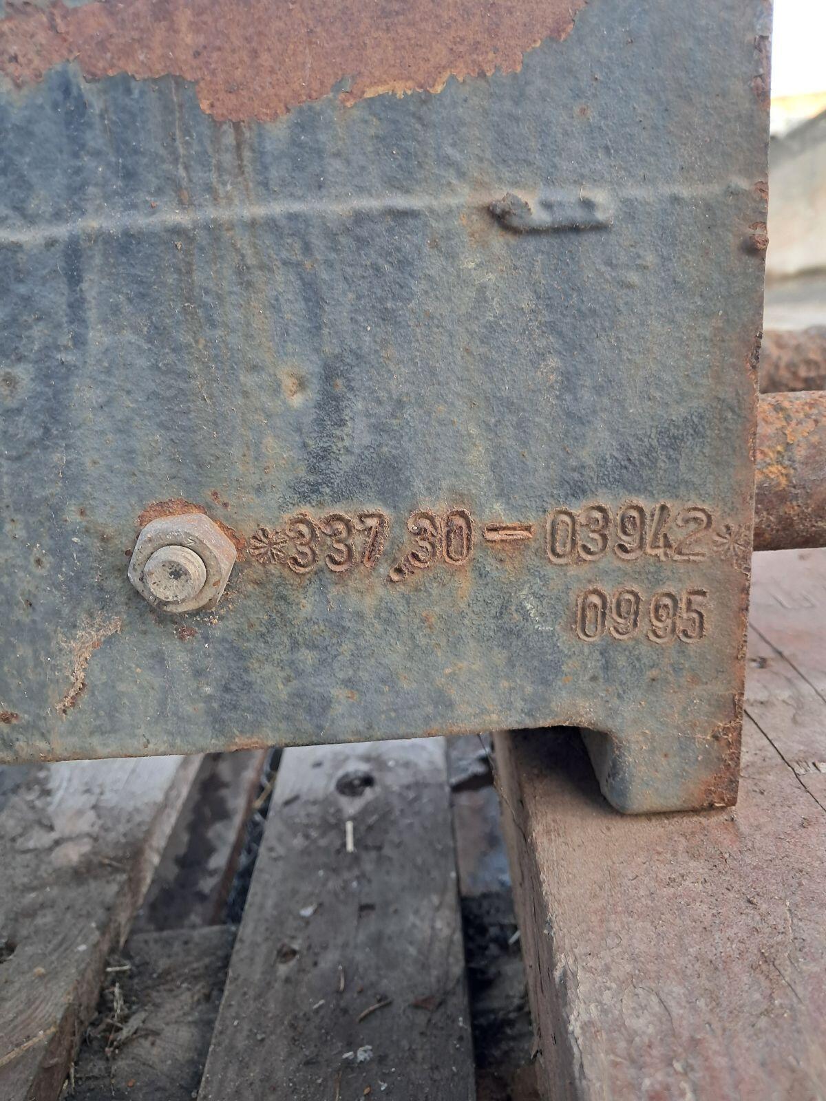 Steyr 8070 Vorderachse 3