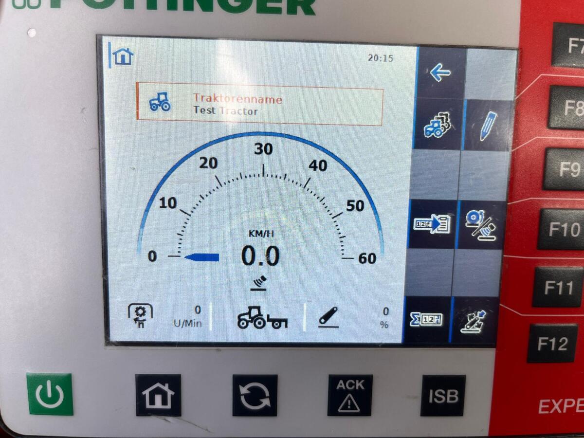 Pöttinger Expert 75 Isobus Terminal 3