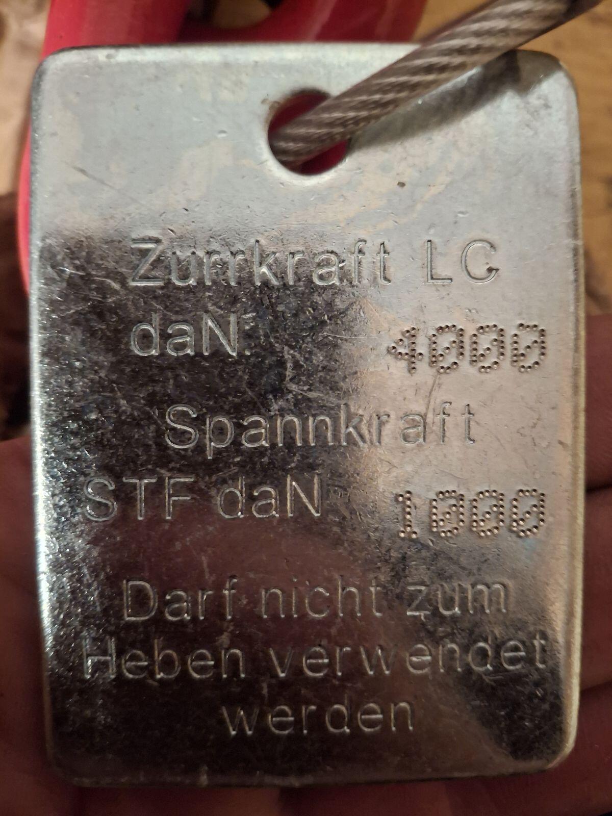 Zurrketten 3
