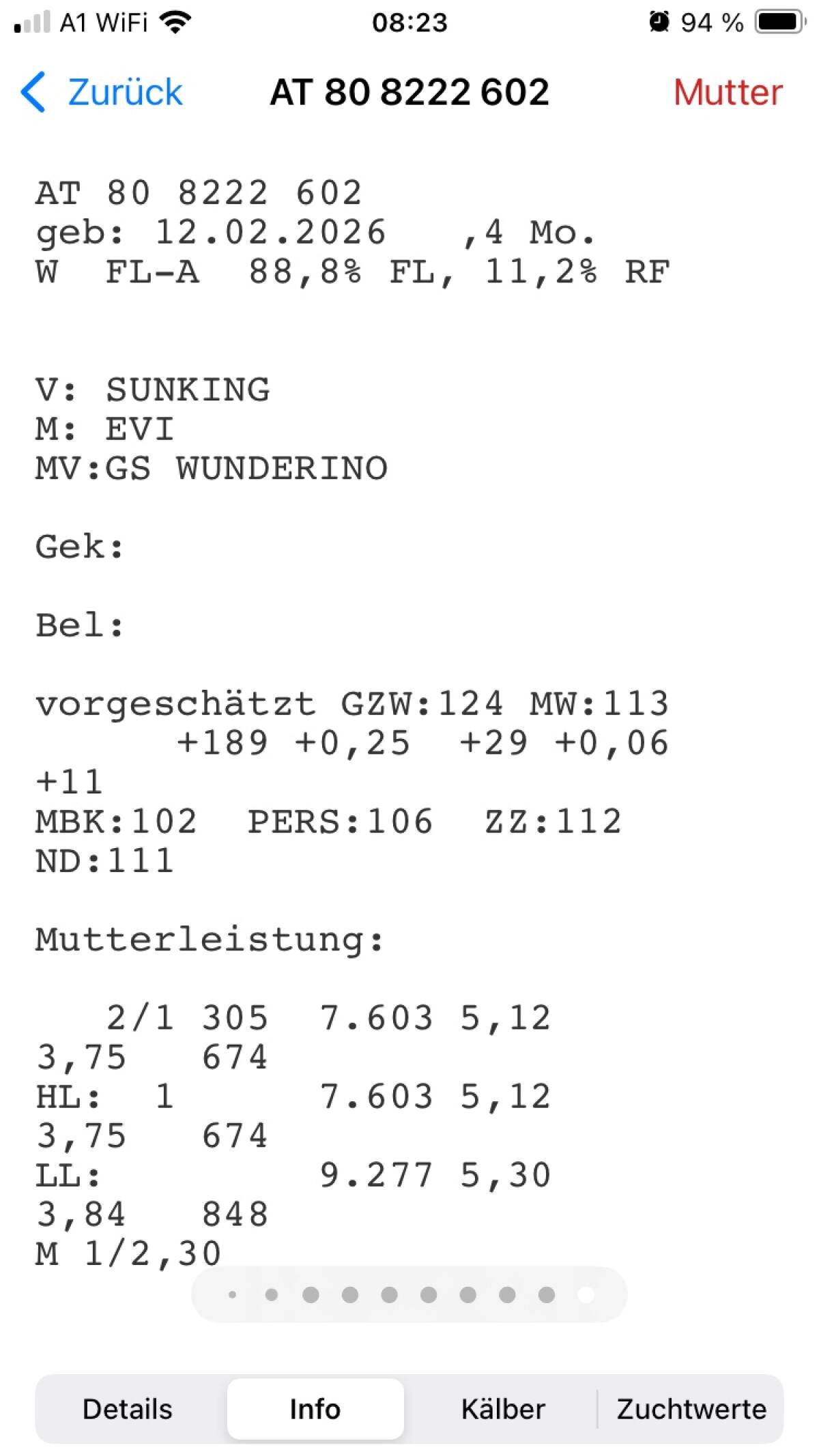 Verkaufe Zuchtkalb 3