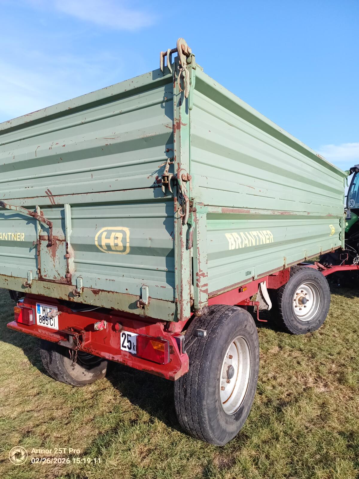 Brantner EU 120 KD 33 Dreiseitenkipper 2
