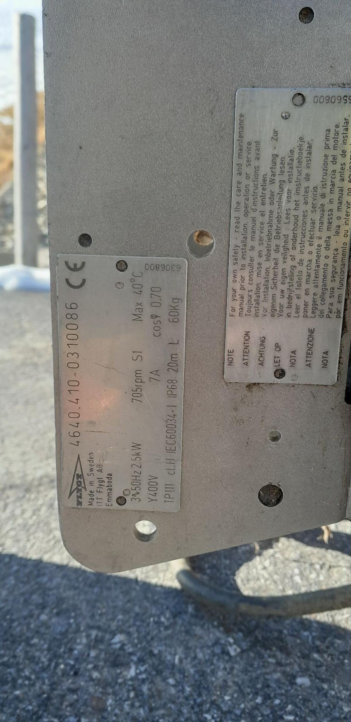 Flygt Tauchmotorrührwerk 2