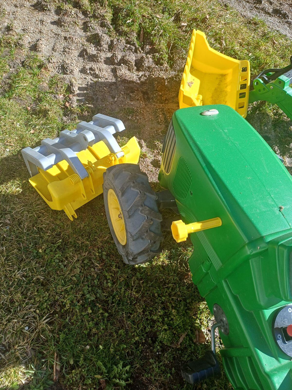 Trettraktor mit Luftreifen 3