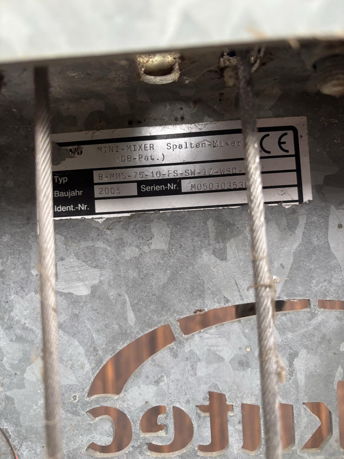 Vakutec Brand Mini-Mix Spaltenmixer 2