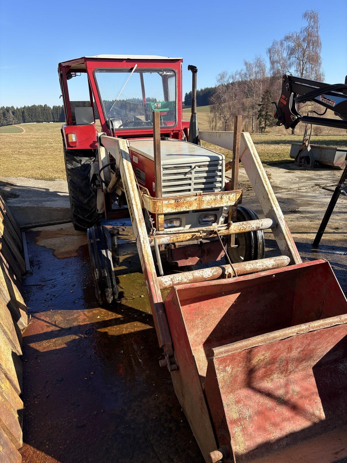 Rotschne Frontlader Steyr 650 2