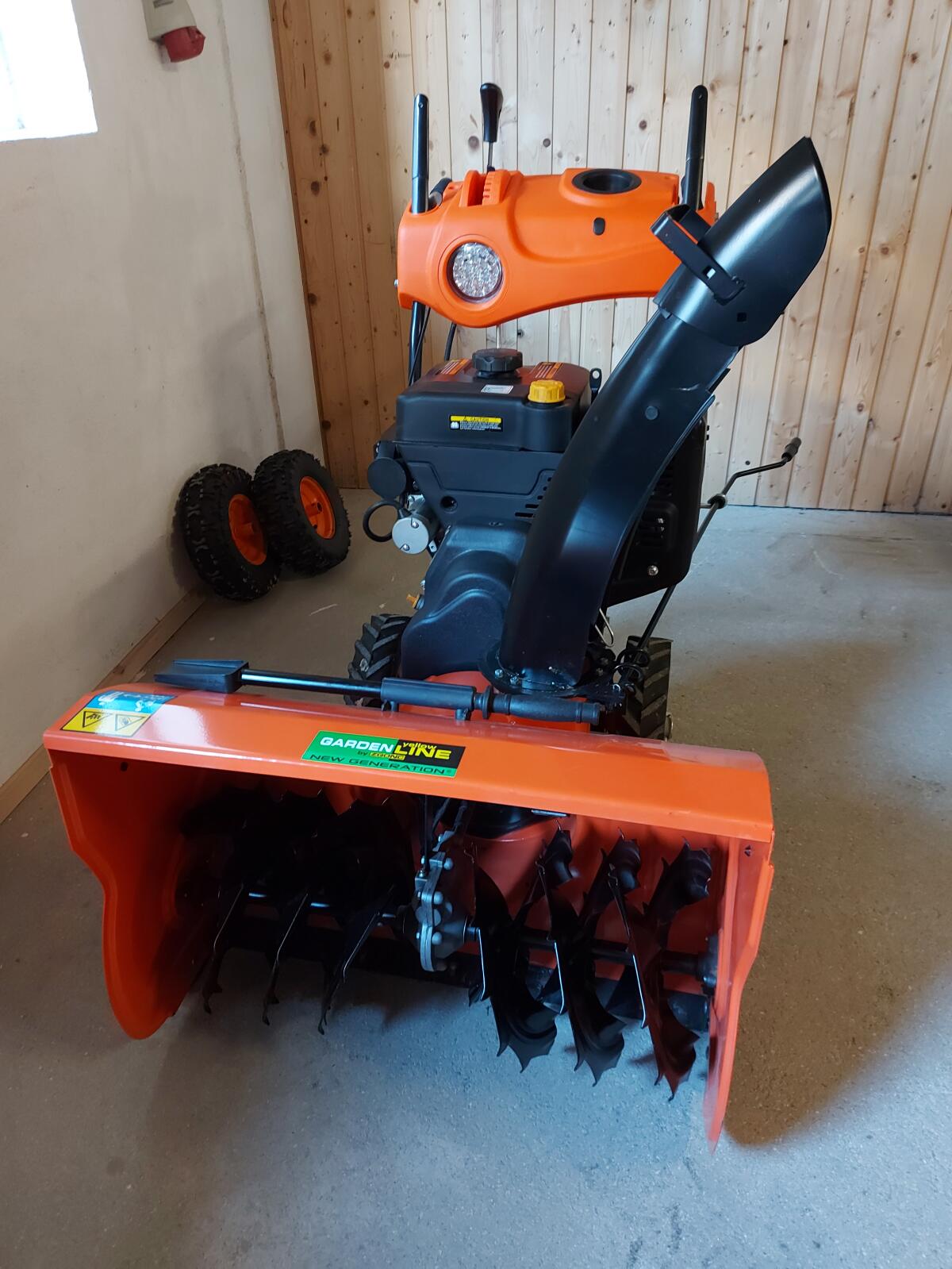 Schneefräse, Schneeschild 3