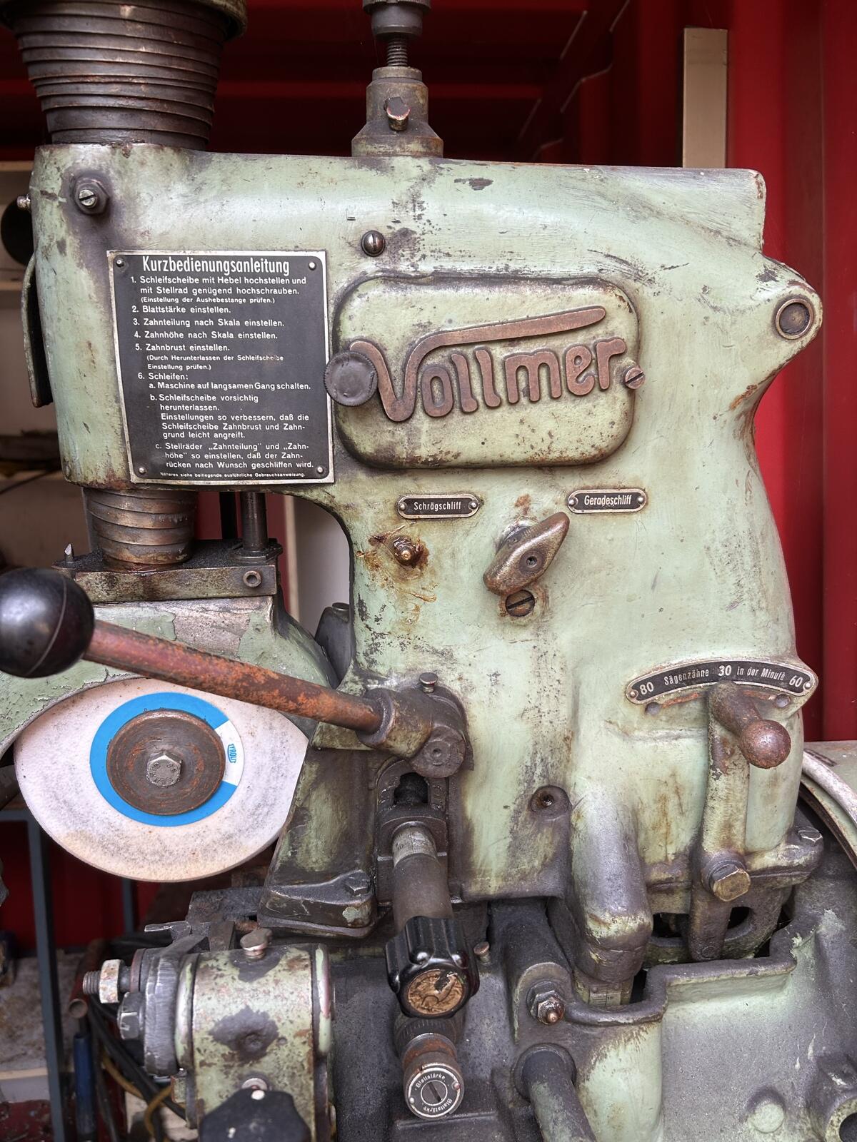 Vollmer Schleifautomat 2