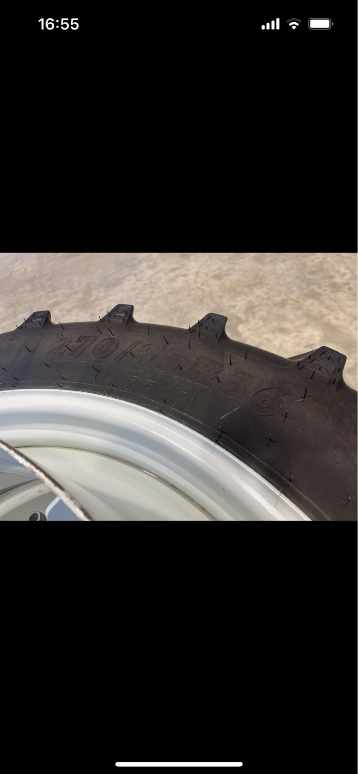 Zwillingsräder Trinker 270/95R36 3