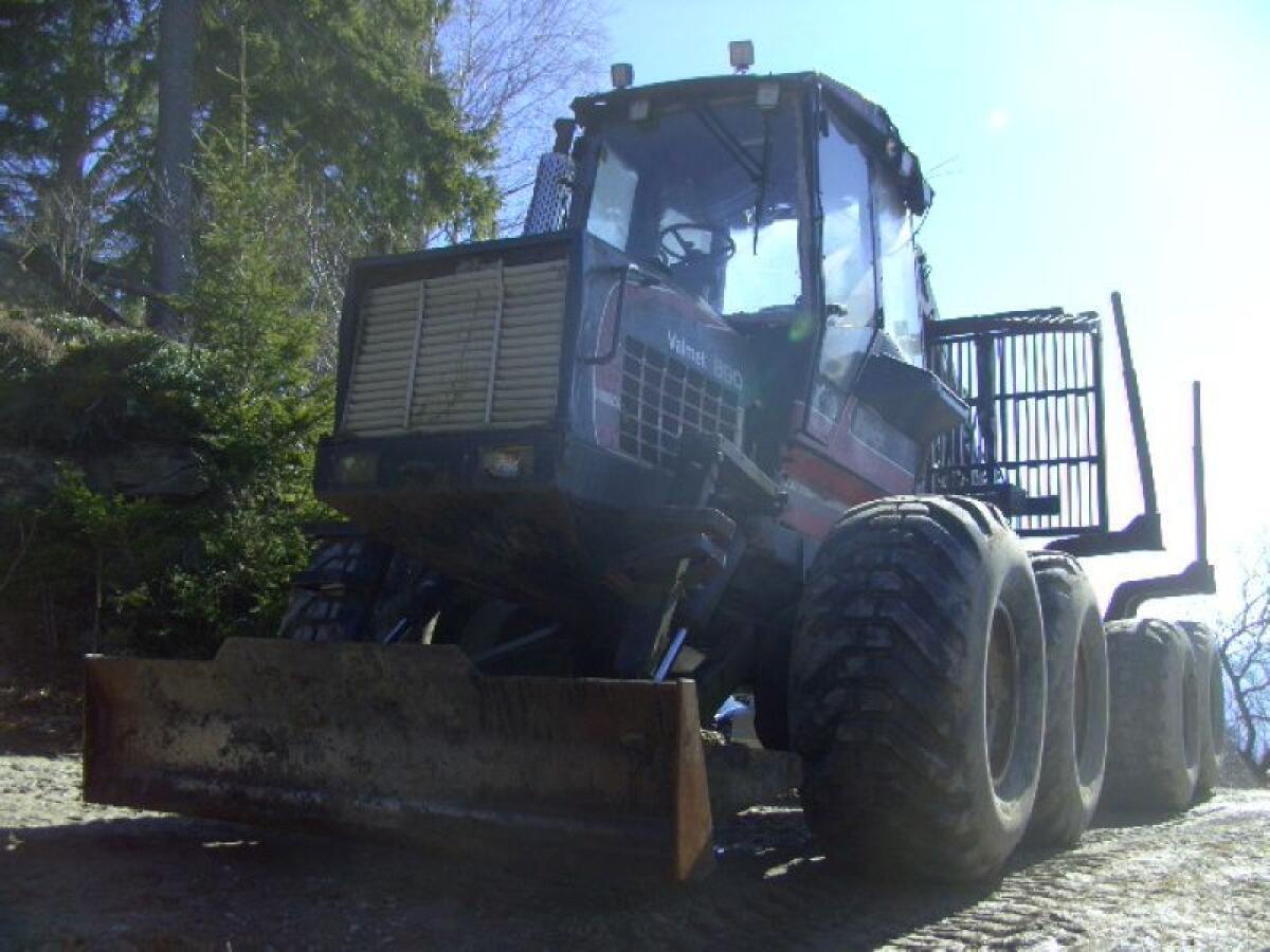 Valmet 890 Forwarder Rückezug 3