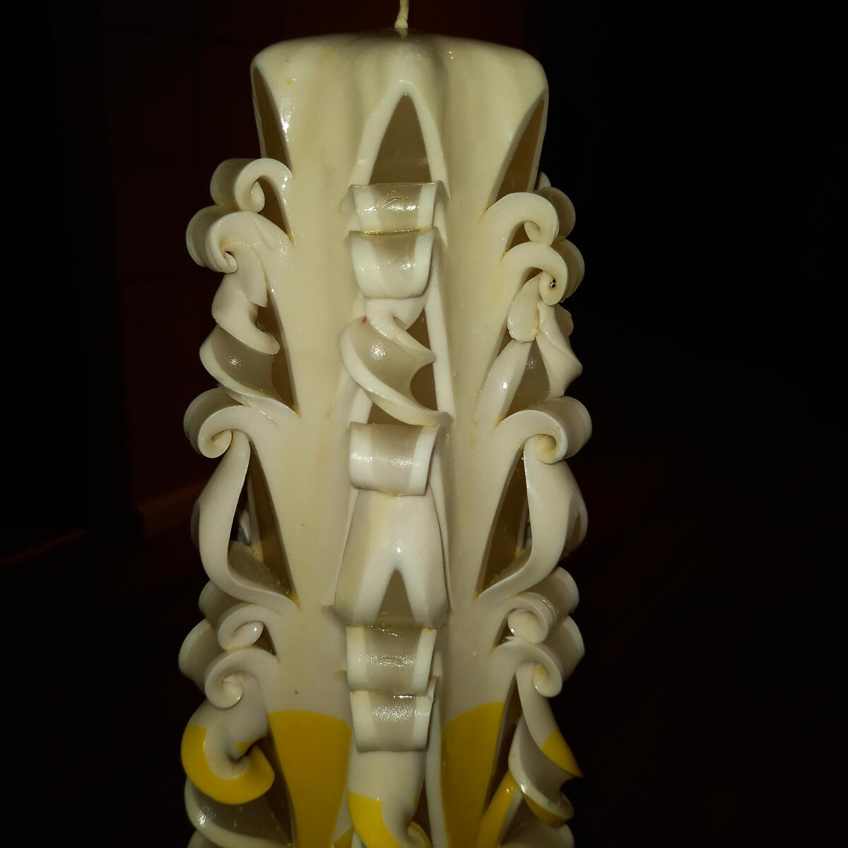 Riesenkerze Osterdeko 2