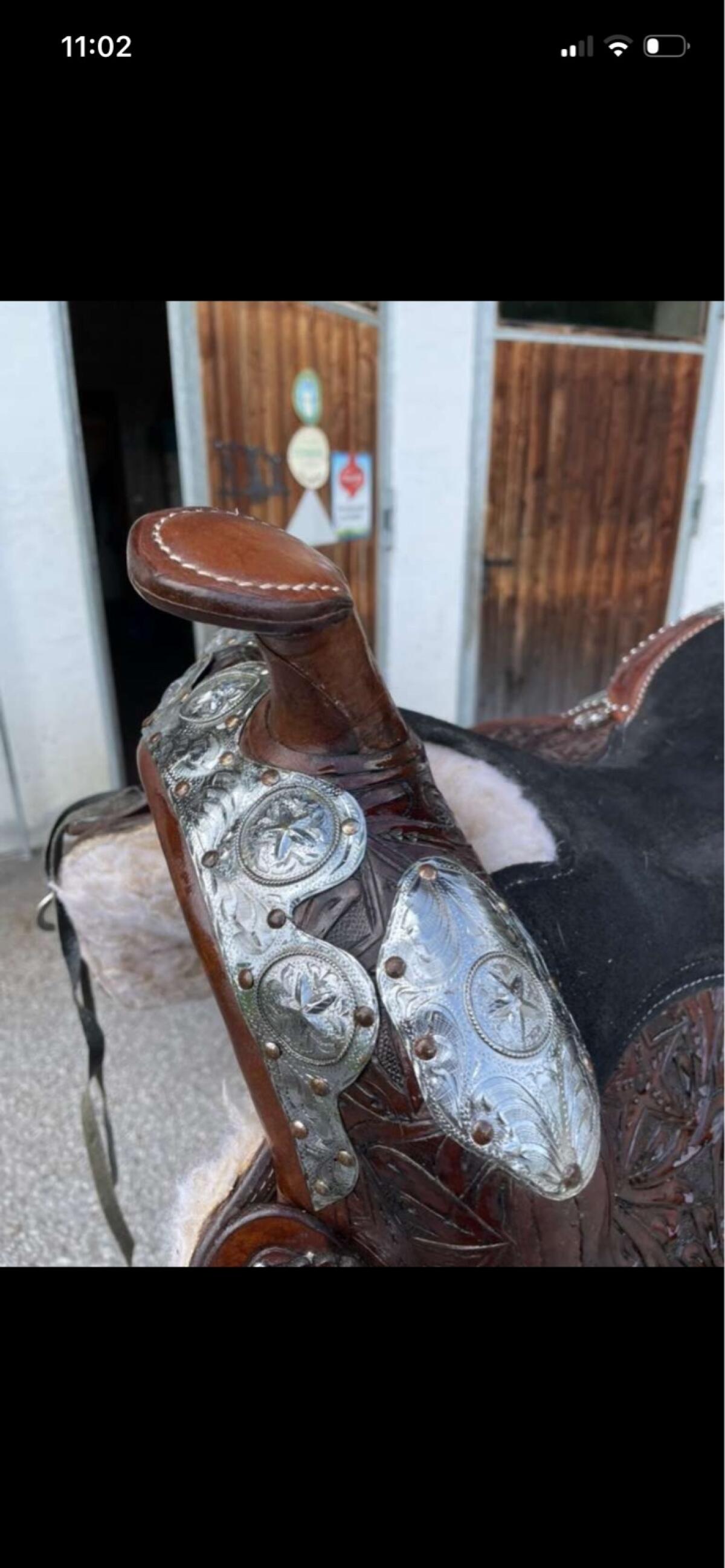 Westernsattel 17 Zoll 3