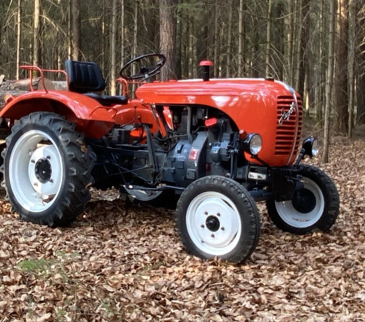 Steyr T86 mit Wendegetriebe 3