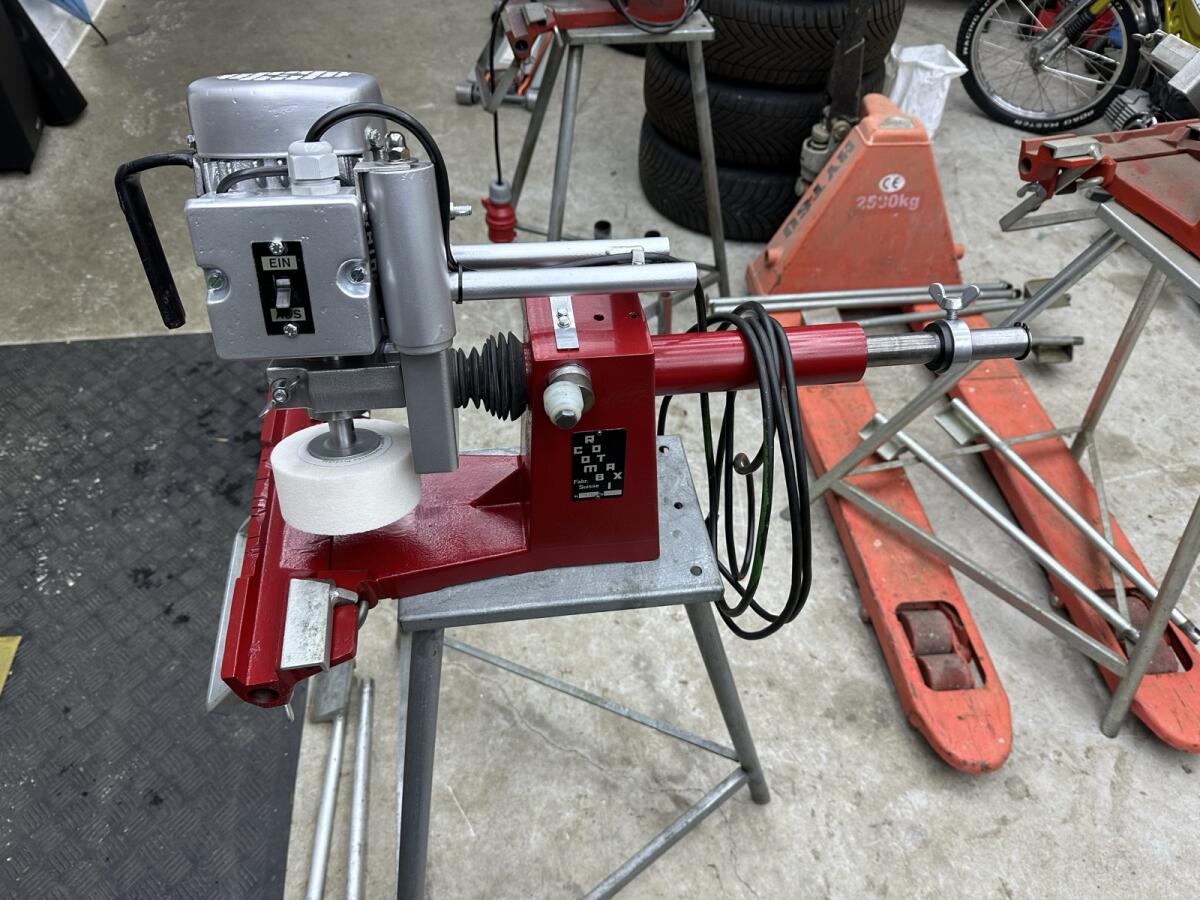 Mähmesserschleifer Schleifgerät Rotax 2