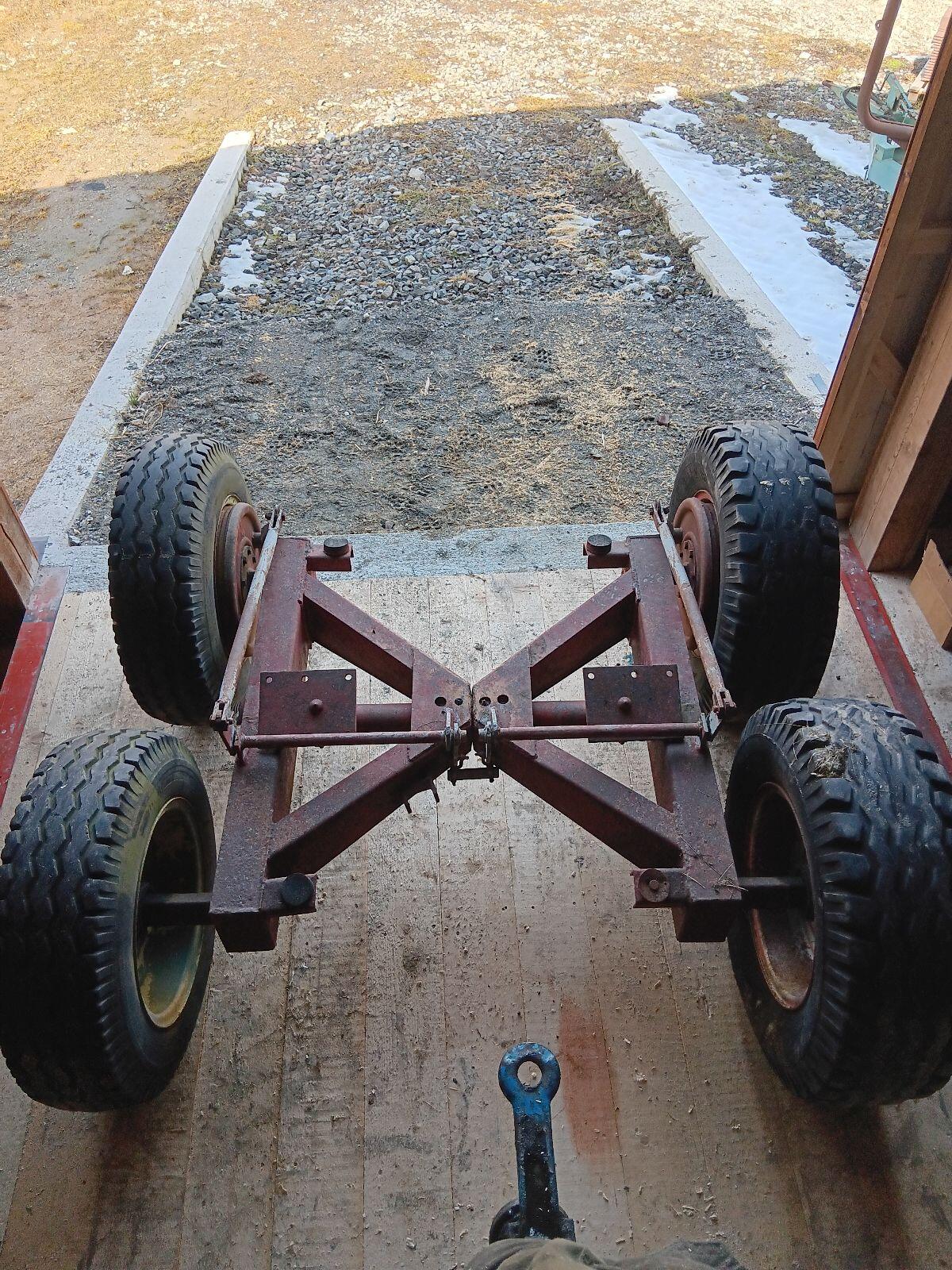 Tandem Achse 8 t Boogie Achse 2