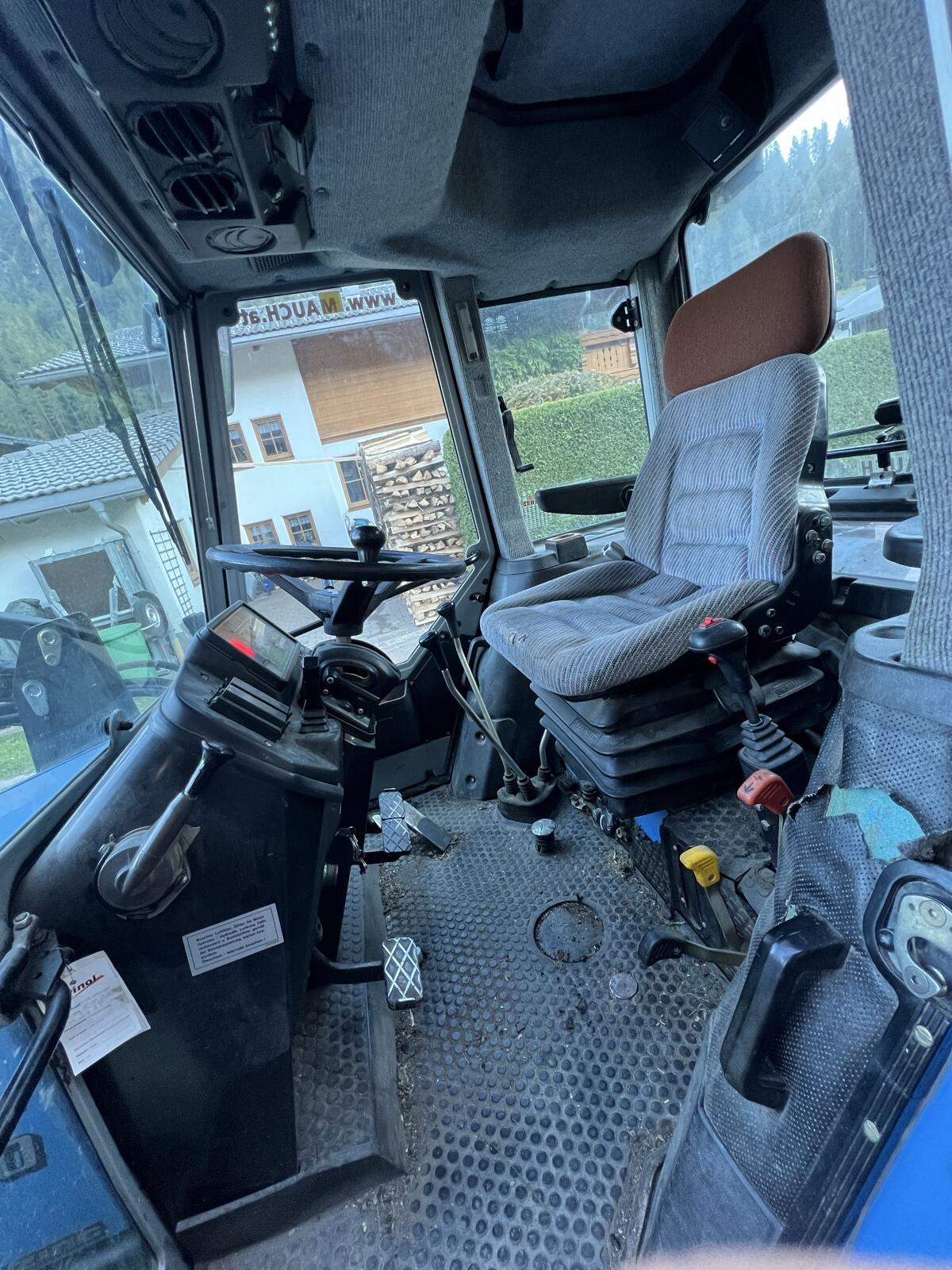 Landini 7780 Turbo mit Forstplatte 2