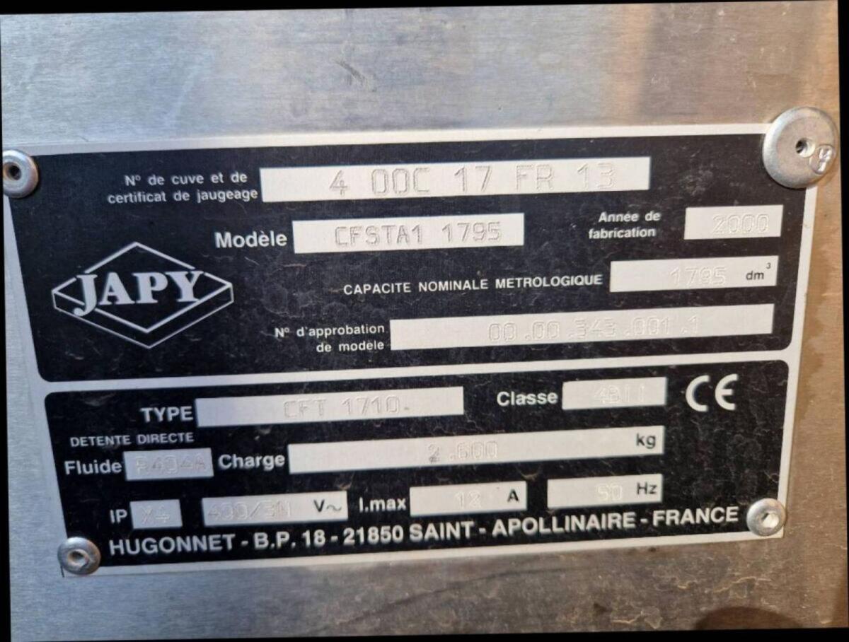 Westfalia Milchtank 3