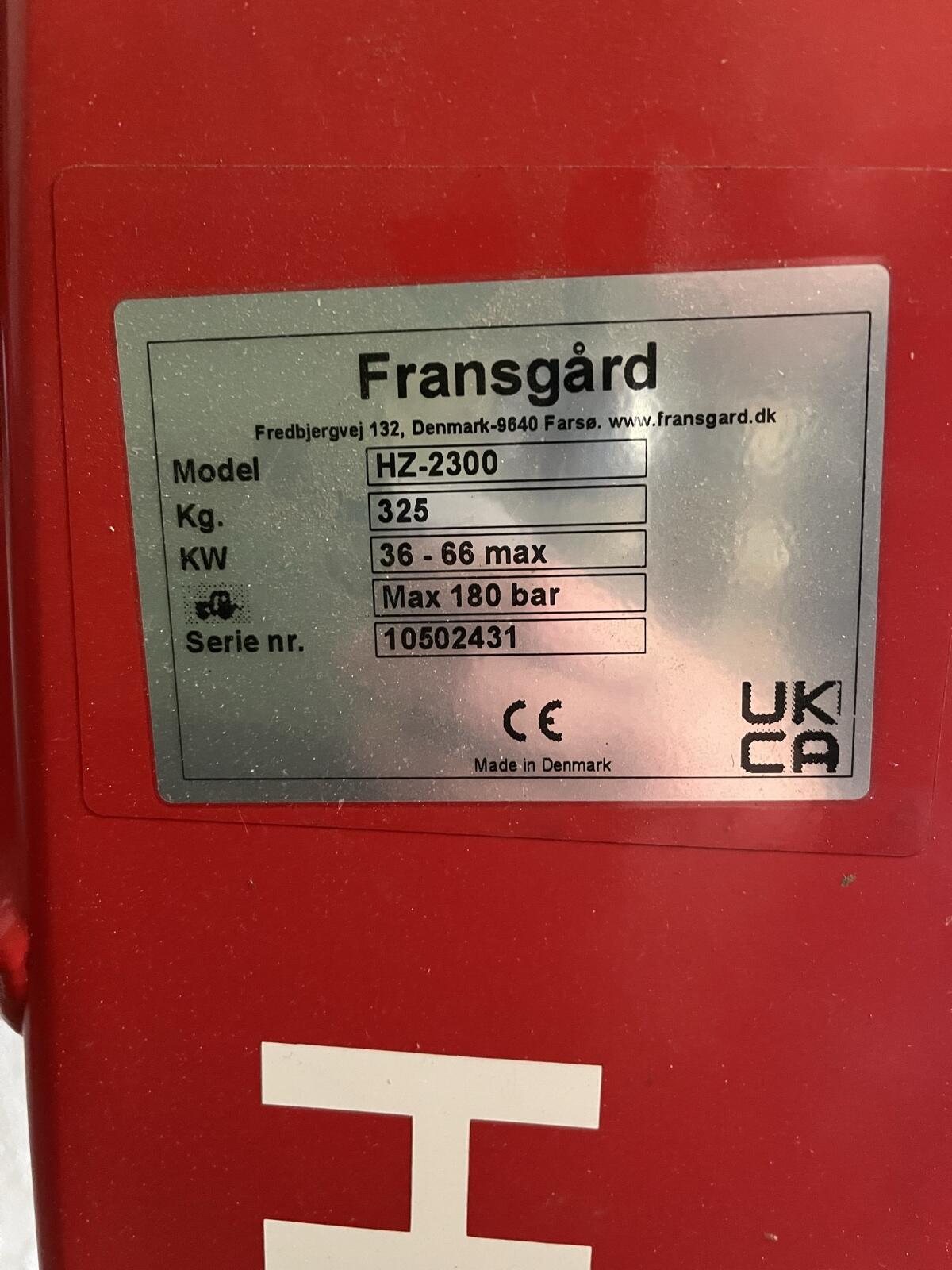 Fransgård HZ-2300 3