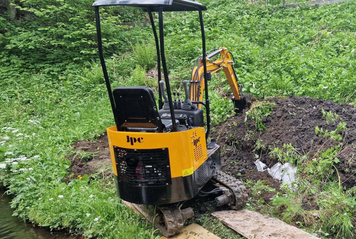 Mini-Bagger 1,0 t JPC 2