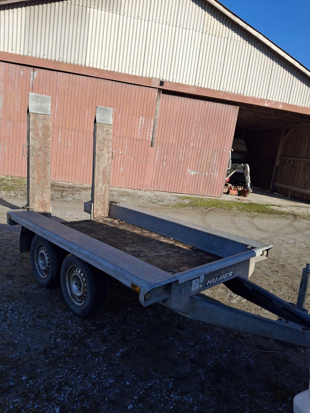 Humer Tandemanhänger, Baggeranhänger 2