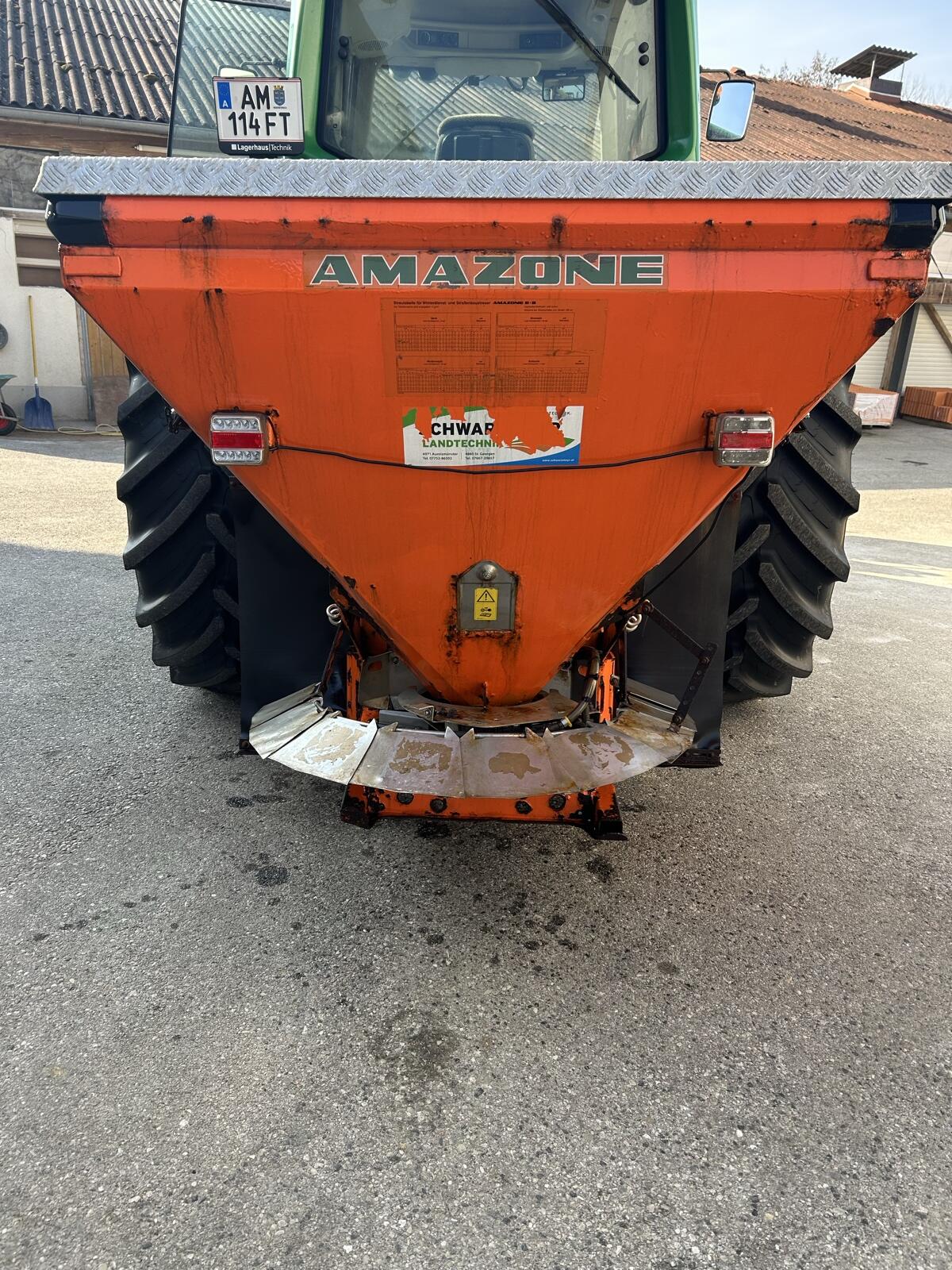 Amazone Salz/Splittstreuer 2