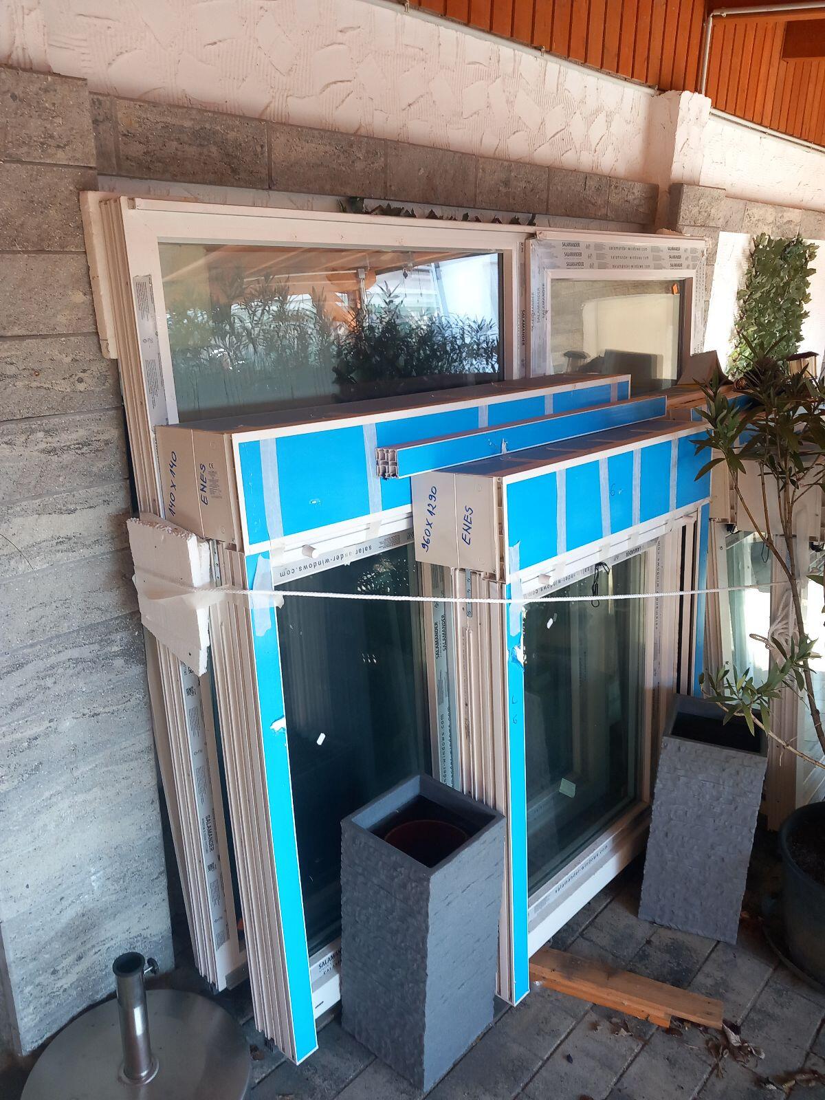 Einzeln oder zusammen, verschiedene Fenster mit Rollo 2