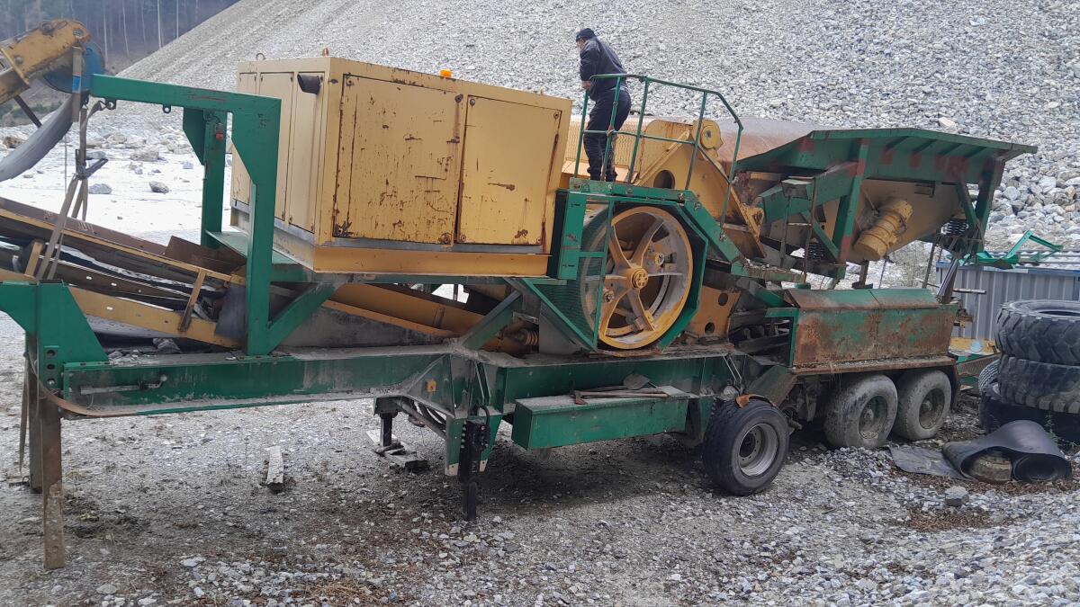 Siebanlage Brecher MFL 108/80 3