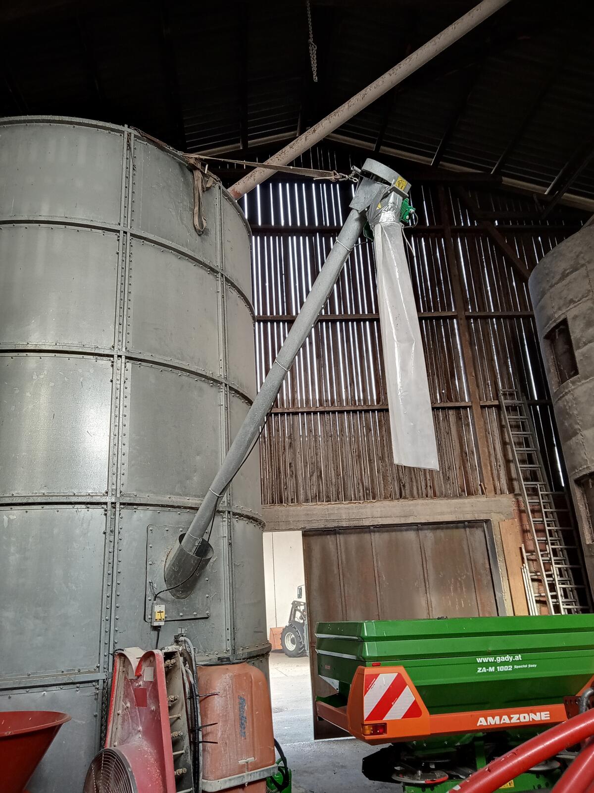 Gruber Getreidesilo, Elevator, Getreideschnecke 3