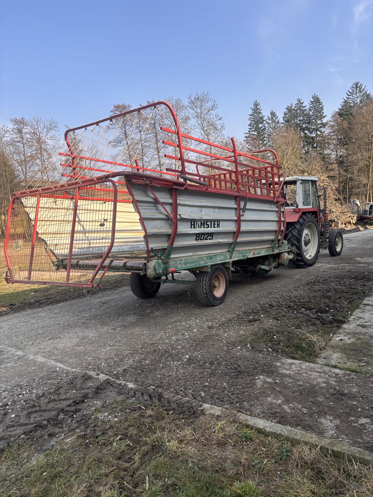 Ladewagen Steyr Hamster 8025 3