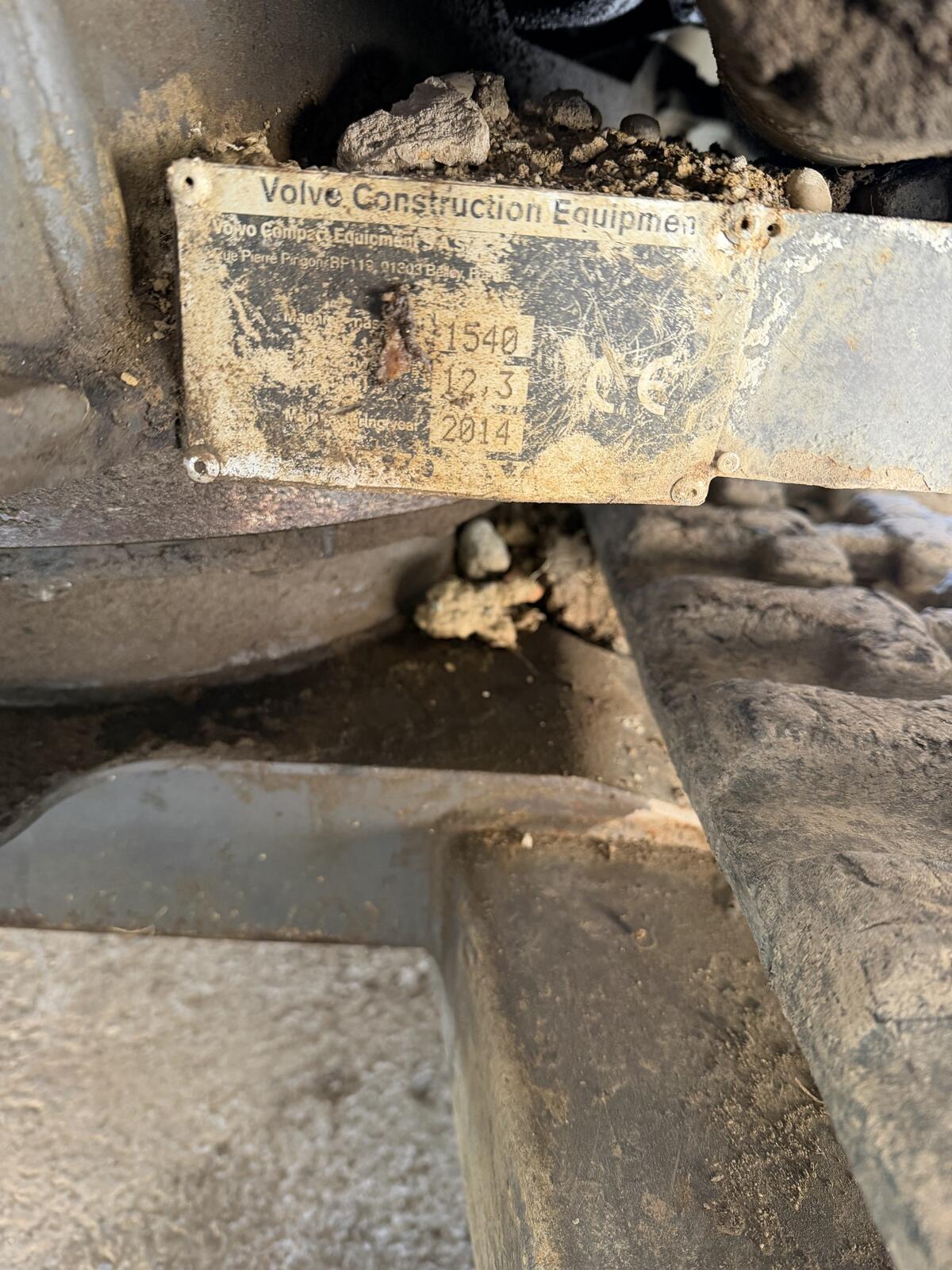 Volvo Minibagger 1,5 t. 2