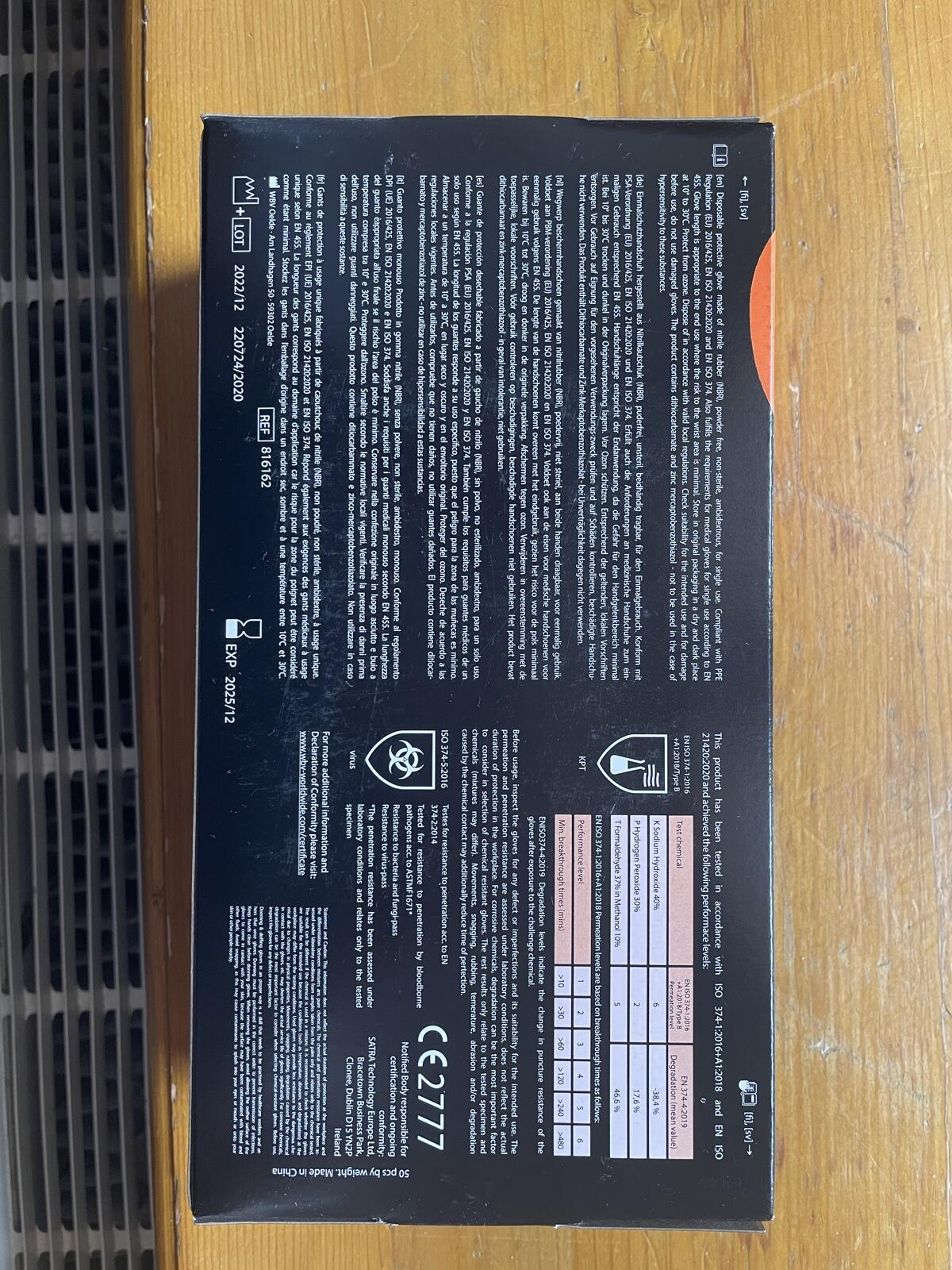 Ulith EDGE GRIP Einweghandschuhe 2