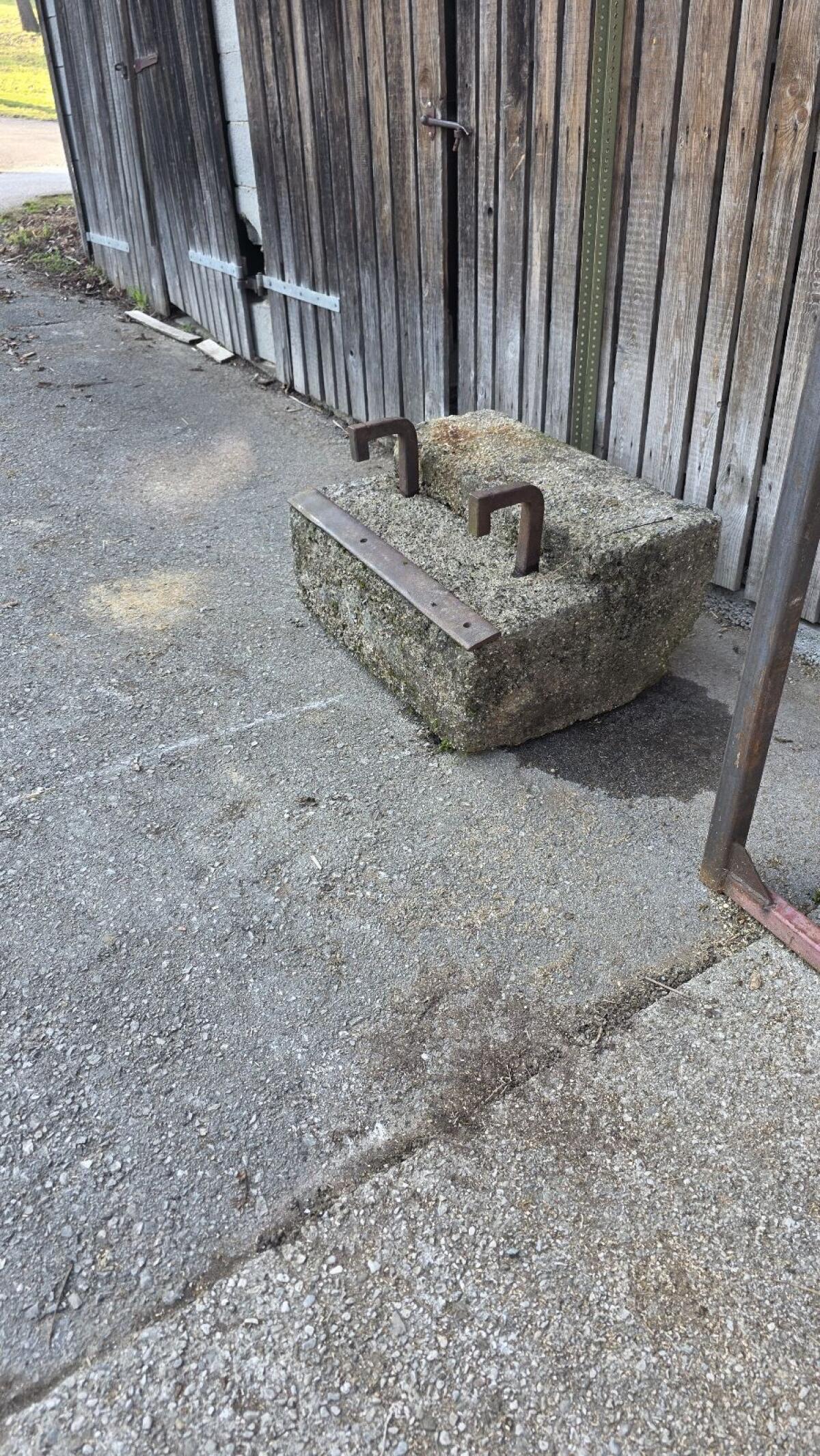 Beton Heckgewicht 450kg 3