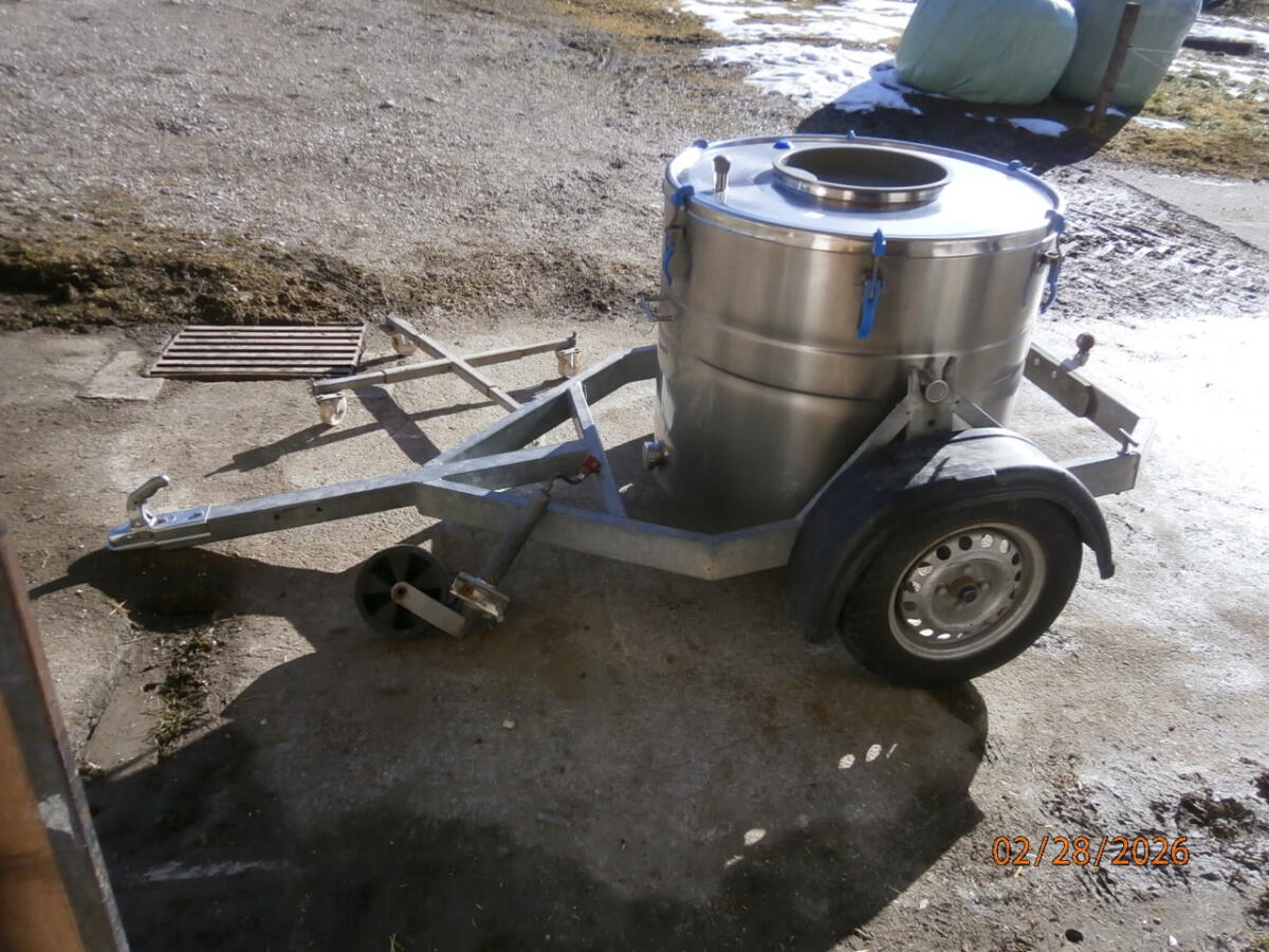 Milchtank mit Kühlung 3