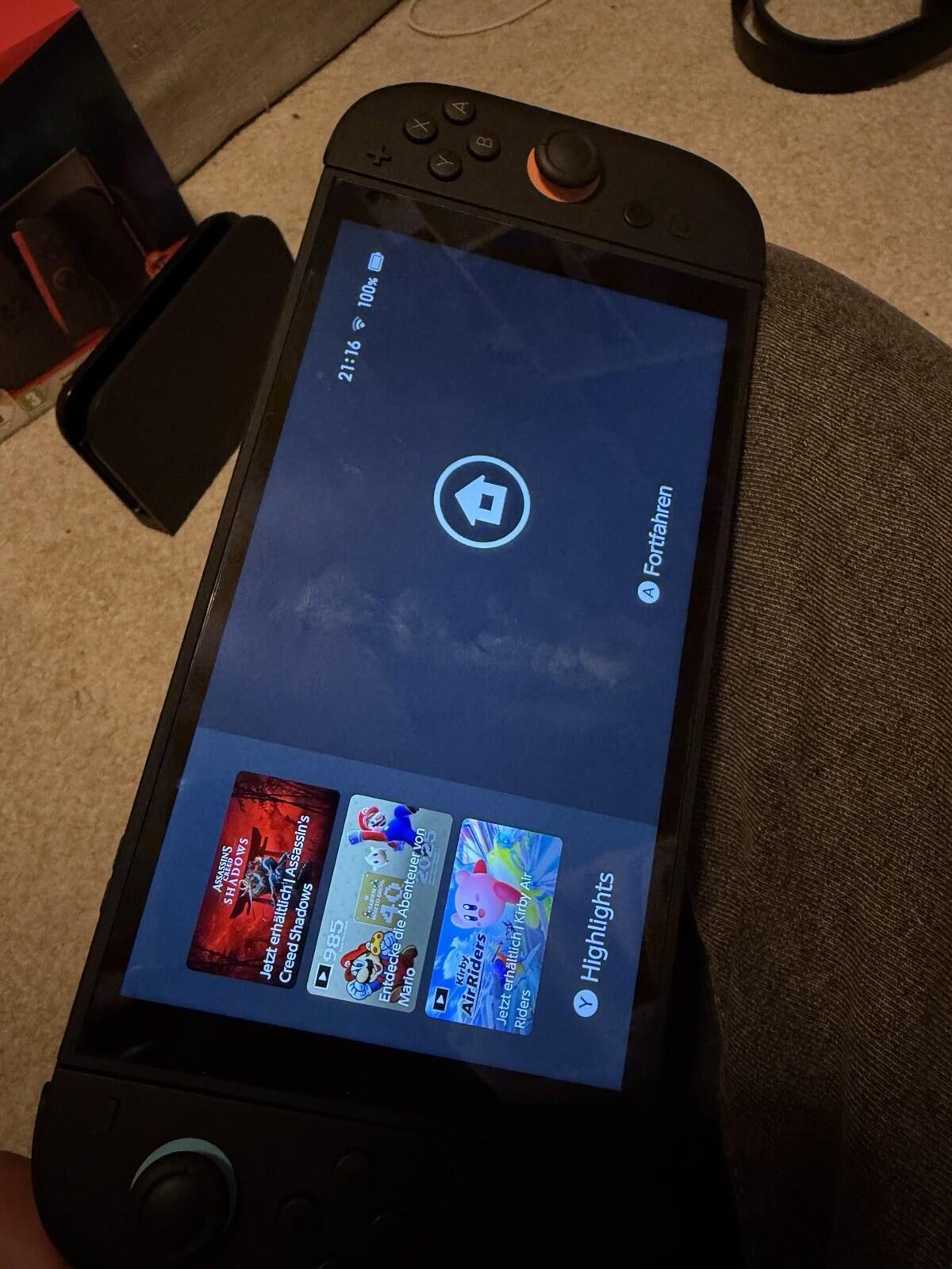 Nintendo Switch 2, 6 Spiele und Pro Controller 3